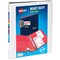 Avery Heavy-Duty Dual Color 3 Ring Binder, 1/2 Inch Slant Rings, White/Black View Binder (17880)